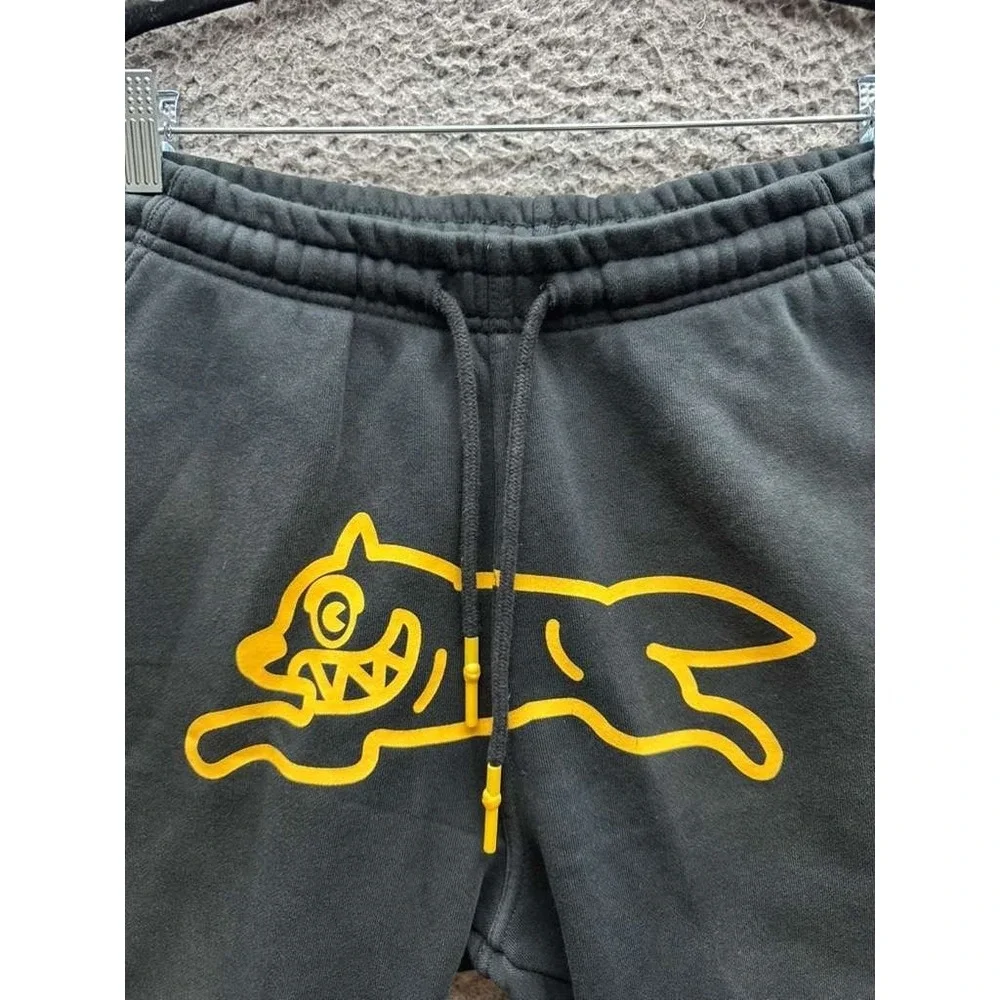Billionaire Boys Club Gerald Ice Cream Drawstring Sweat Shorts Black Mens Size S